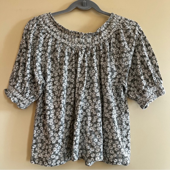 Lucky Brand cotton peasant blouse - Picture 6 of 7